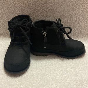 UGG Toddler Girls Black Boot Size 10